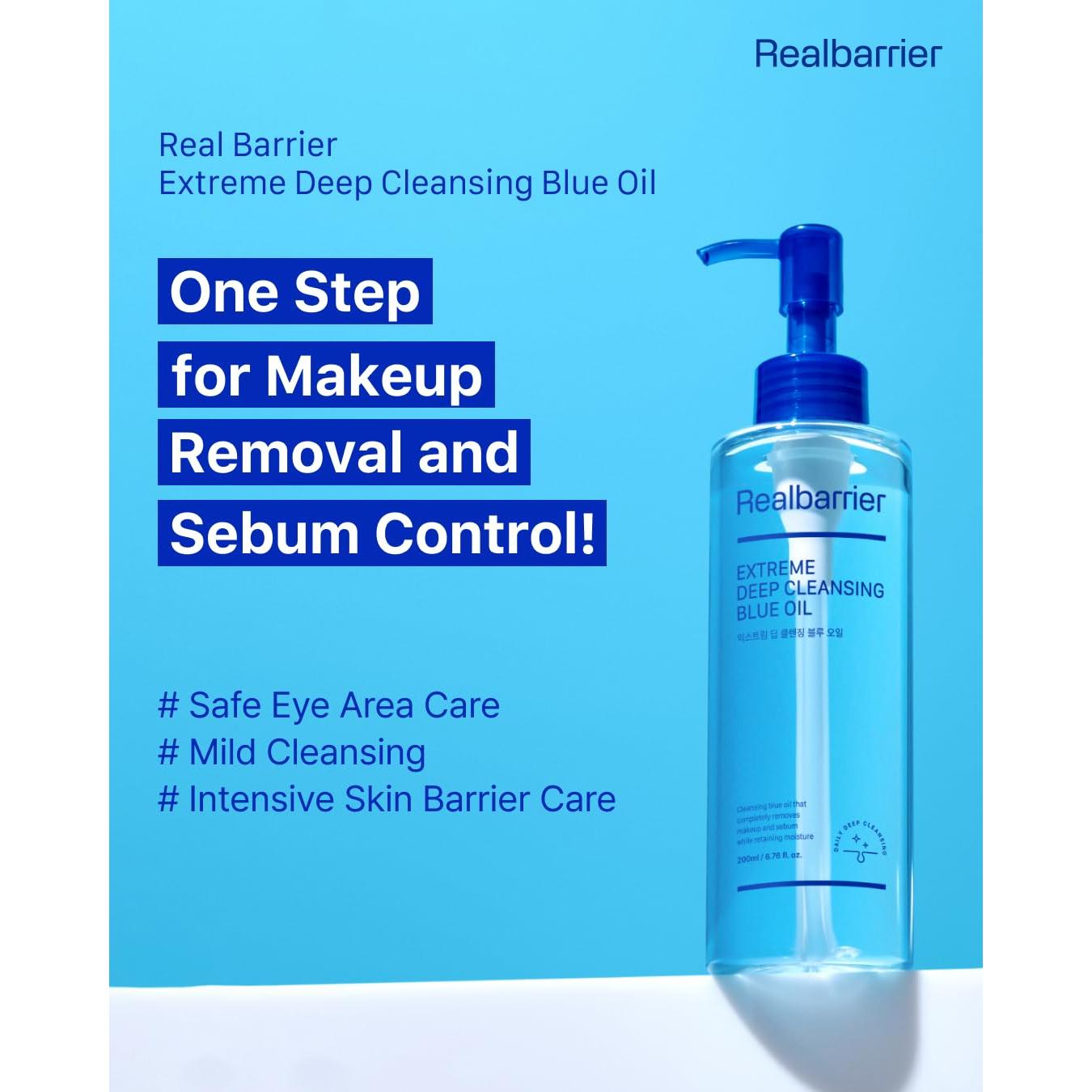 Aceite Limpiador Profundo Real Barrier 200ml - Hidratante