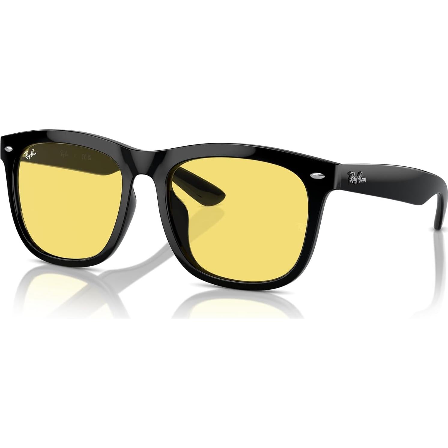 Gafas de sol Ray-Ban RB4260D Cuadradas 100% UV Negro/Amarillo