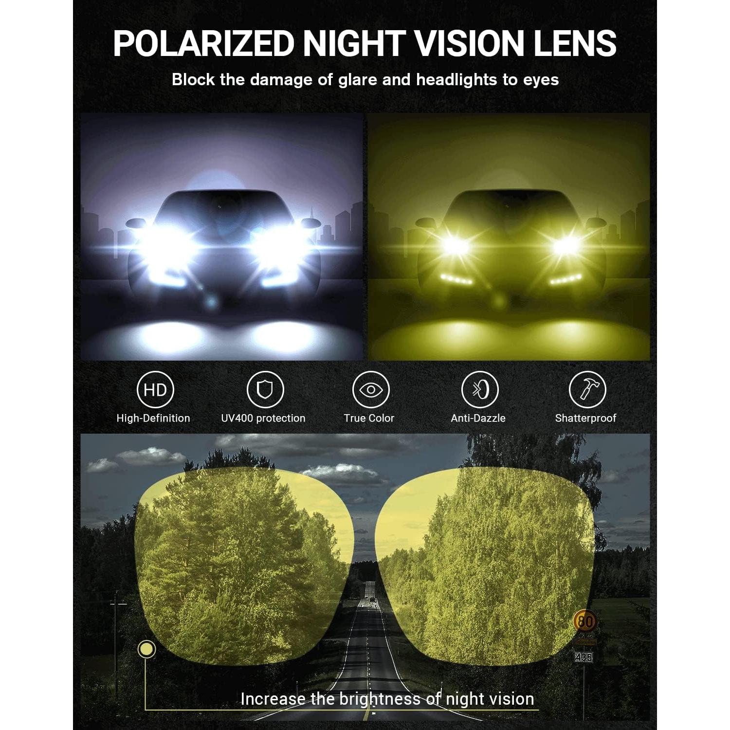 Gafas de Sol Polarizadas Meeloog MST0110 para Llevar sobre Gafas