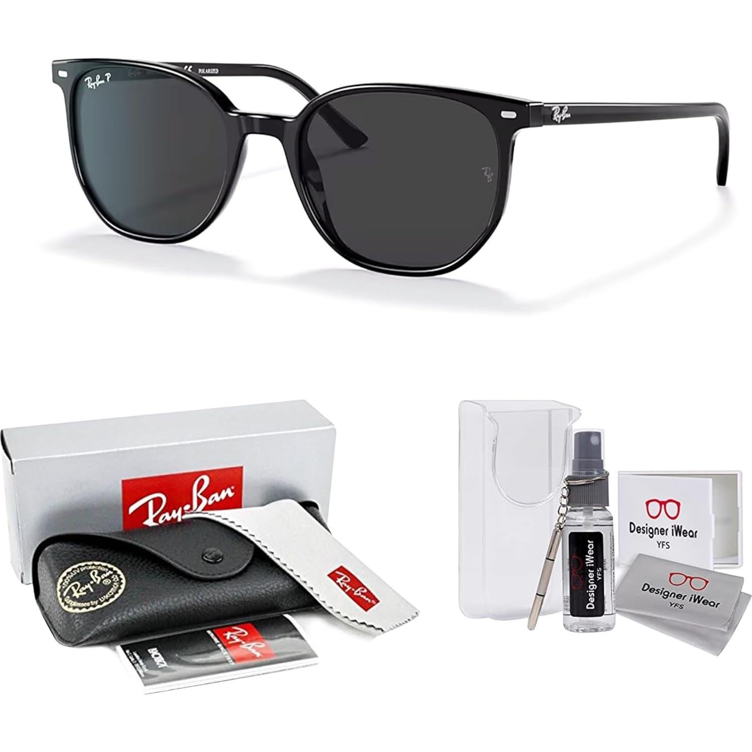 Gafas de Sol Ray-Ban Elliot RB2197 Polarizadas 52mm Kit Accesorios