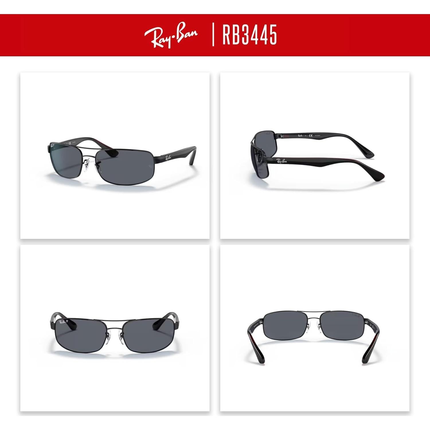 Gafas de sol Ray-Ban RB3445 polarizadas para hombres - Kit incluido