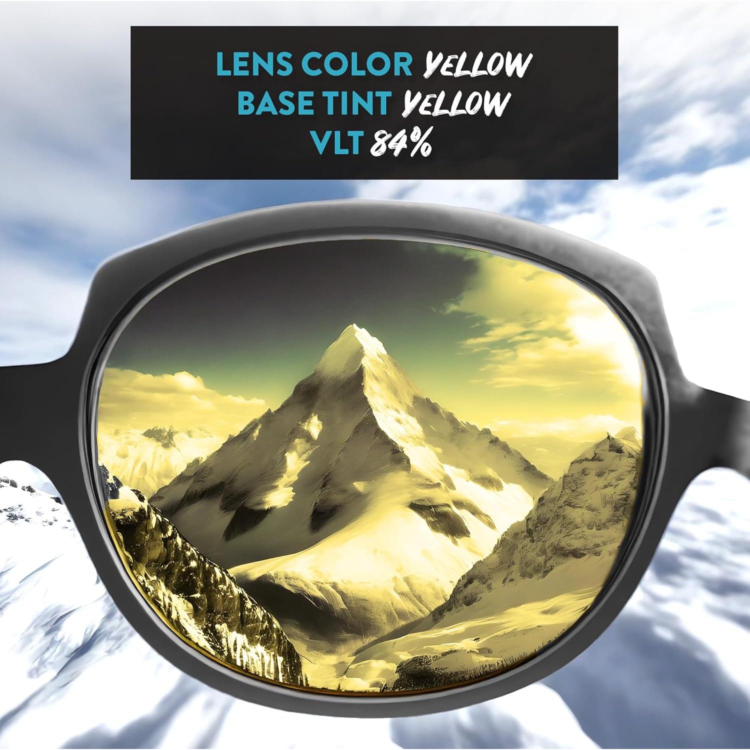 Lentes de Reemplazo Apex Amarillo Wiley X Founder 1.5mm