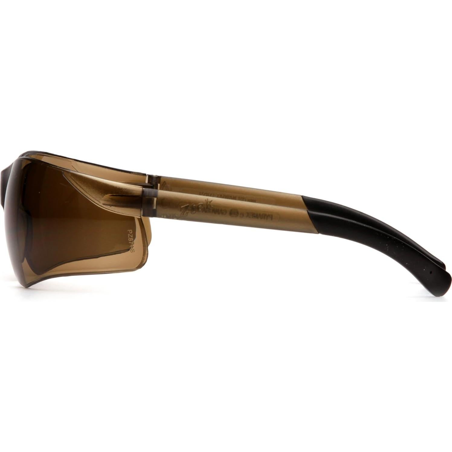 Gafas de Seguridad Pyramex S2515S Café ANSI Z87+