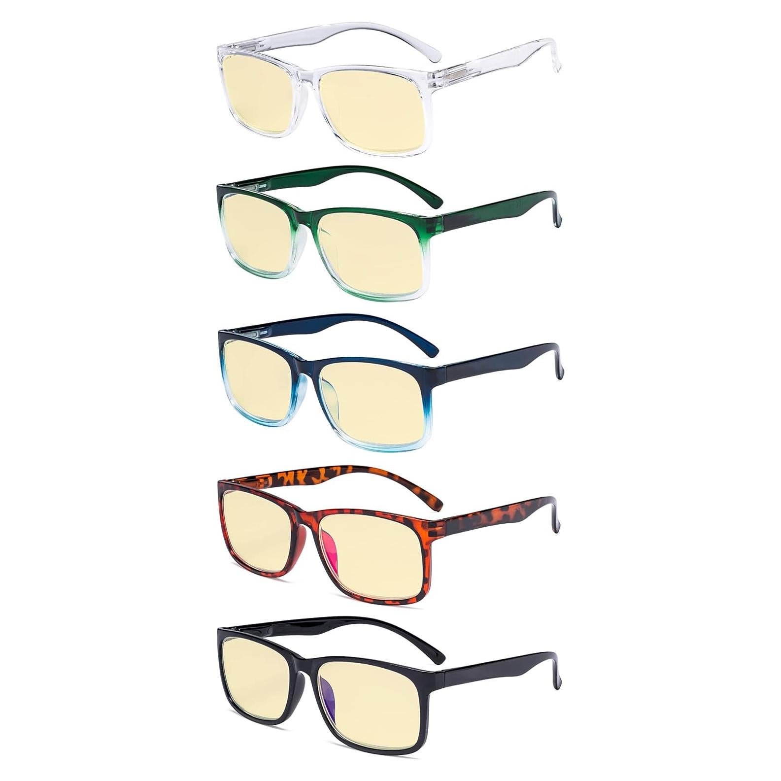 Gafas de Lectura Eyekepper 5 Pares Anti Luz Azul +2.00