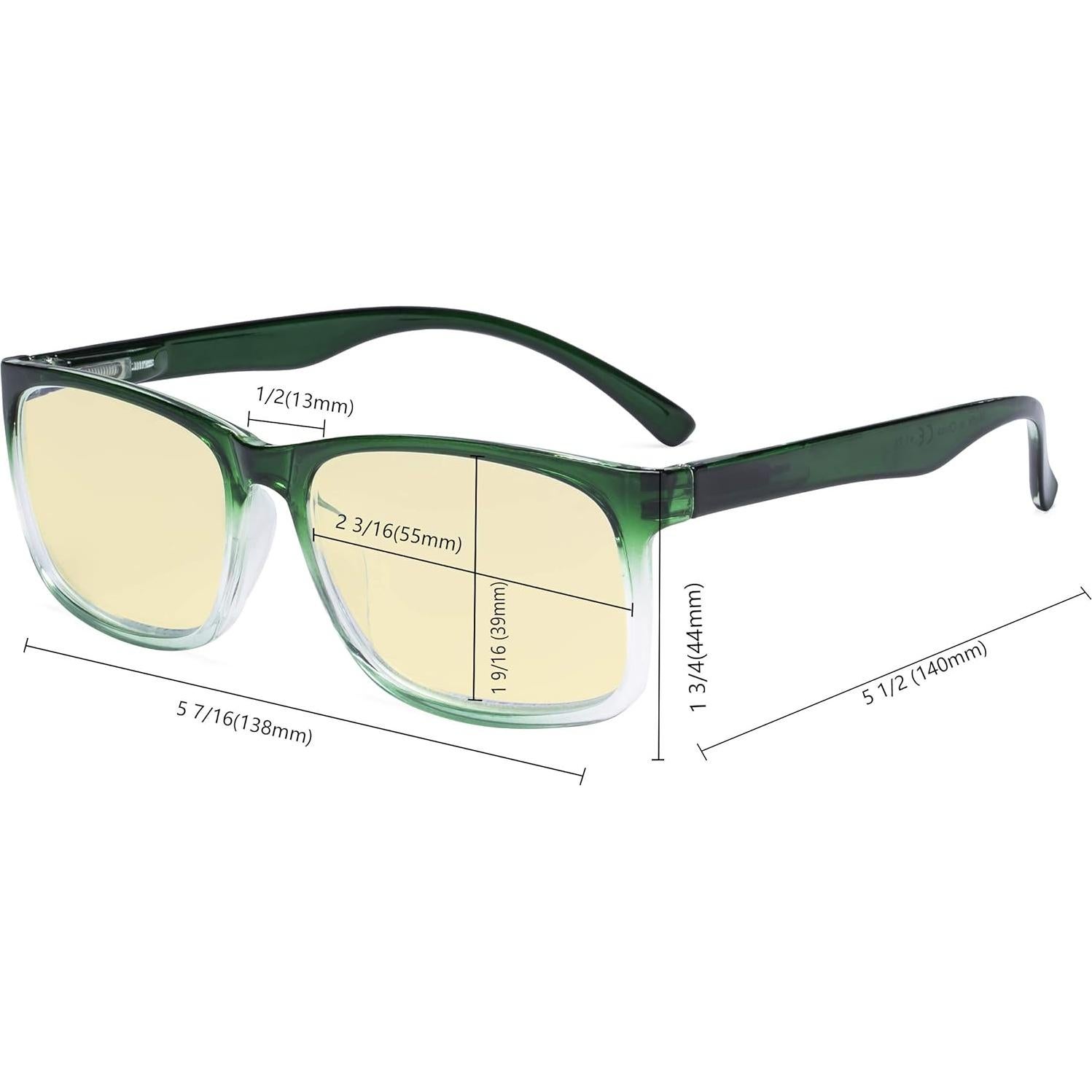 Gafas de Lectura Eyekepper 5 Pares Anti Luz Azul +2.00