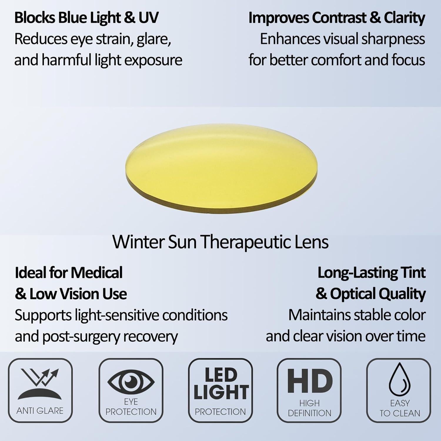 Gafas de Terapia de Color Medspex M Readers 105 Unisex 0.5x