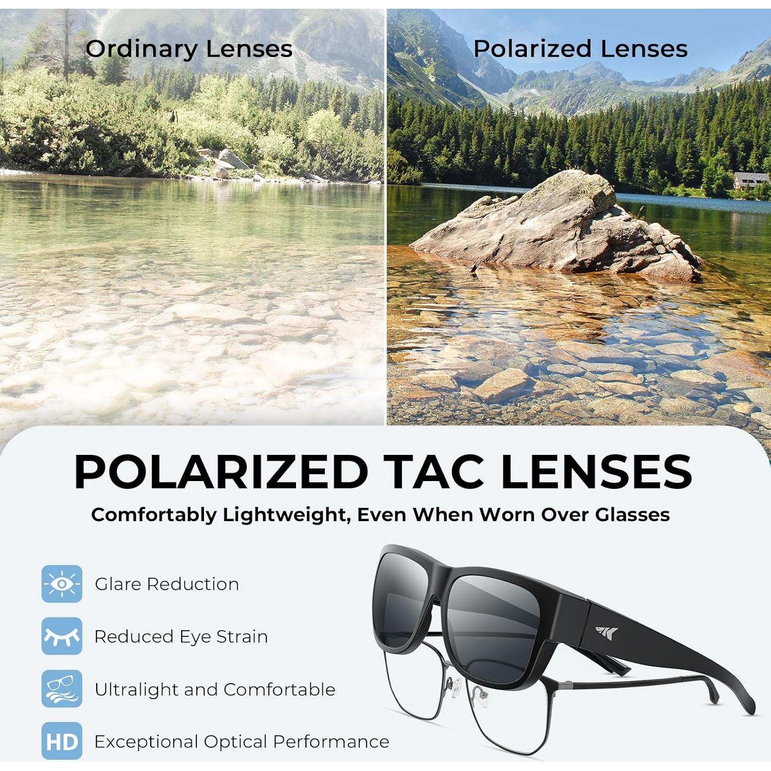 Gafas de Sol Polarizadas KastKing Chariton Ajustables Unisex