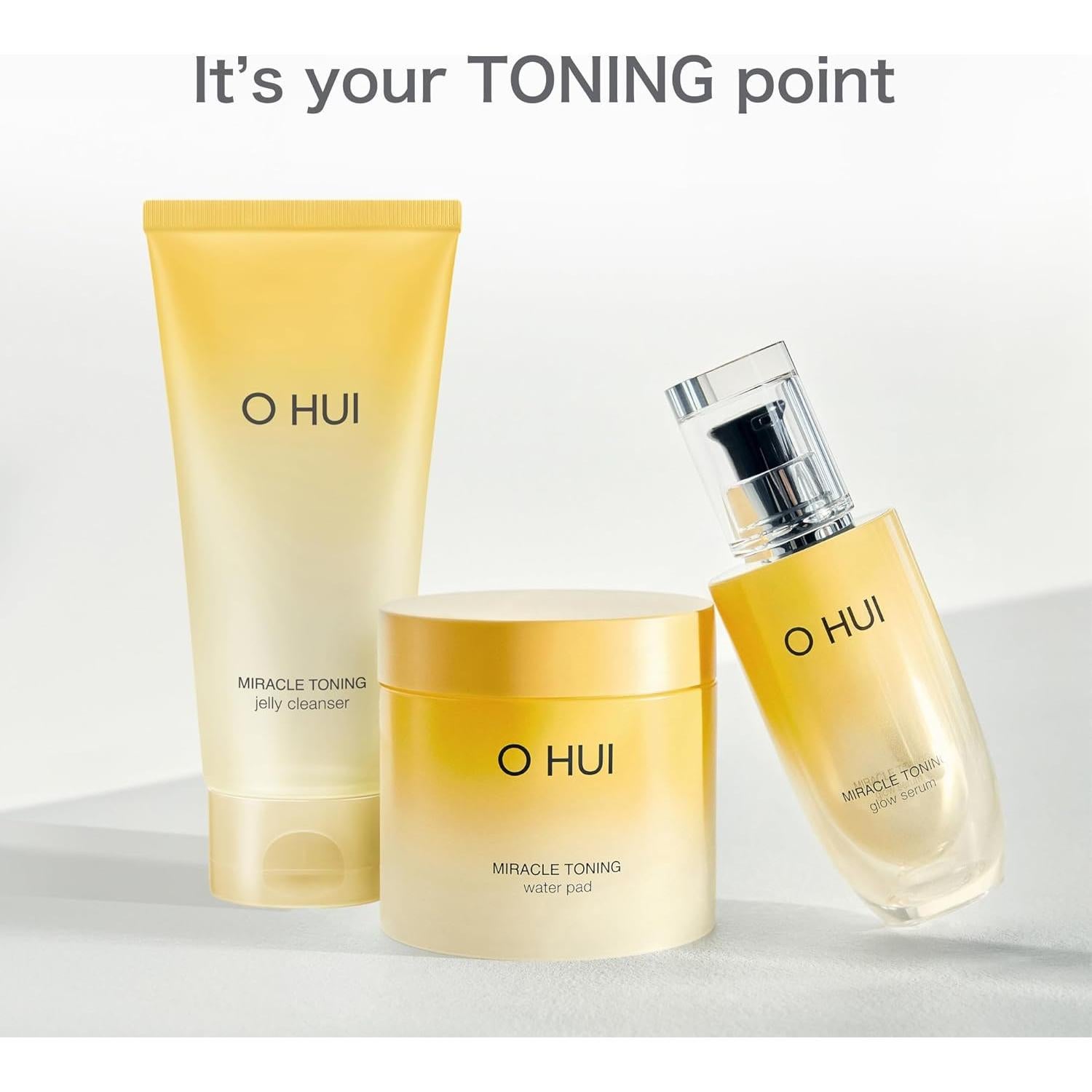 Suero Facial Iluminador OHUI 20ml | Vitamina C y Ácido Hialurónico