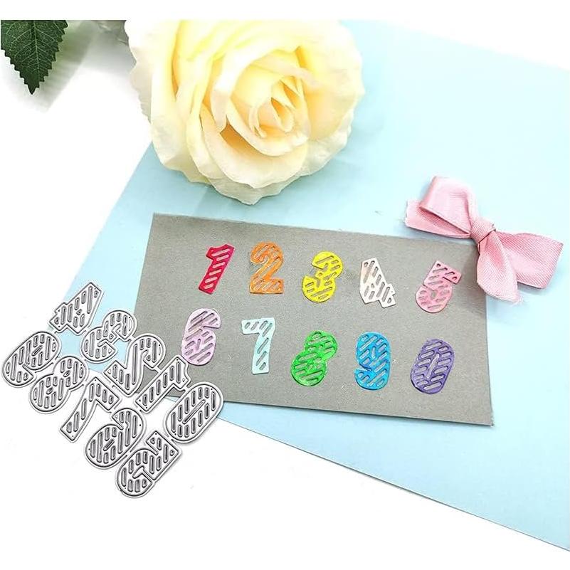 Troqueles de Corte Letras y Números Mayúsculas Hying 26 Piezas