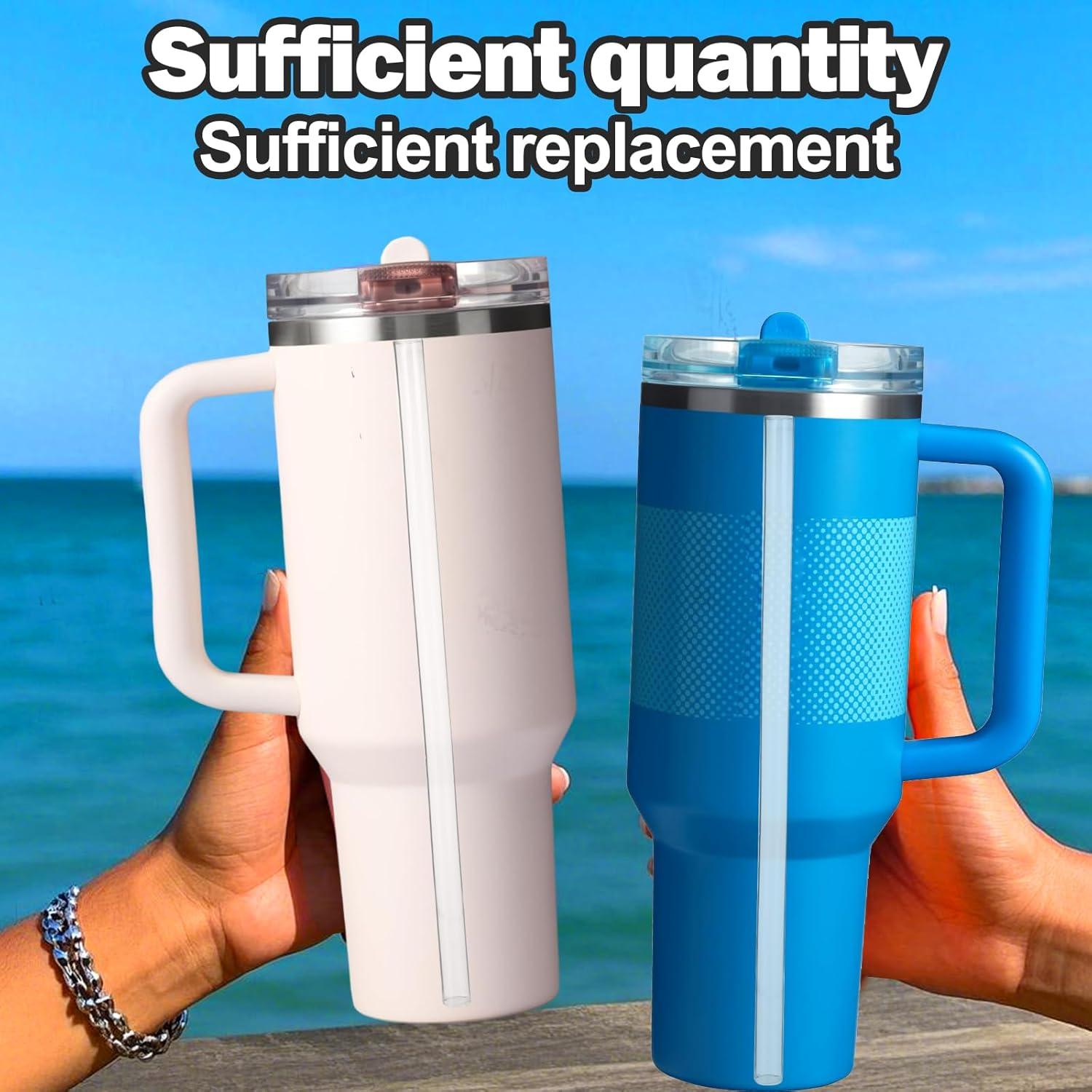 Popotes Reutilizables Mity Rain para Taza Stanley 40oz - 6 Piezas