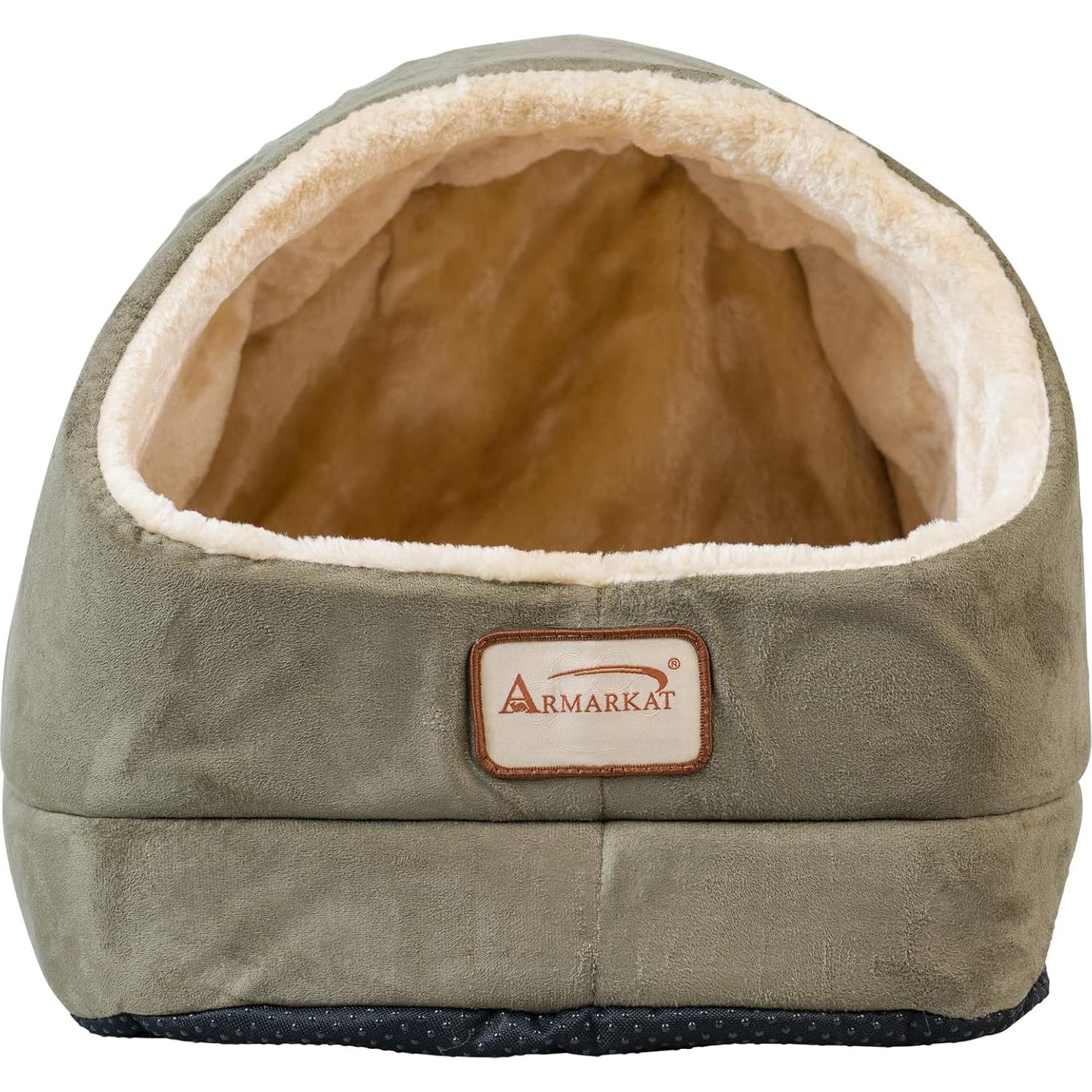 Armarkat Laurel Green Cat Bed Size, 18-Inch by 14-Inch