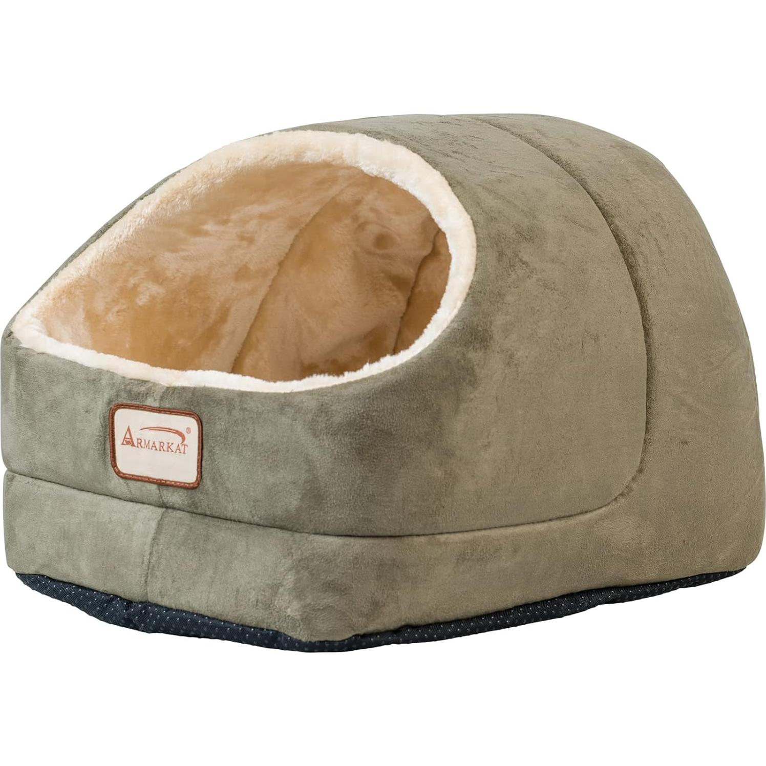 Armarkat Laurel Green Cat Bed Size, 18-Inch by 14-Inch