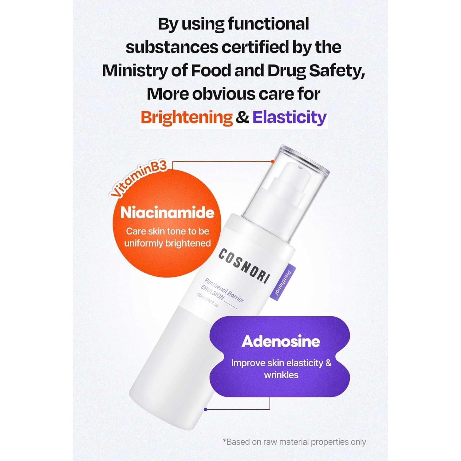 COSNORI Emulsión Barrera Pantenol 150ml - Cuidado Piel Coreano