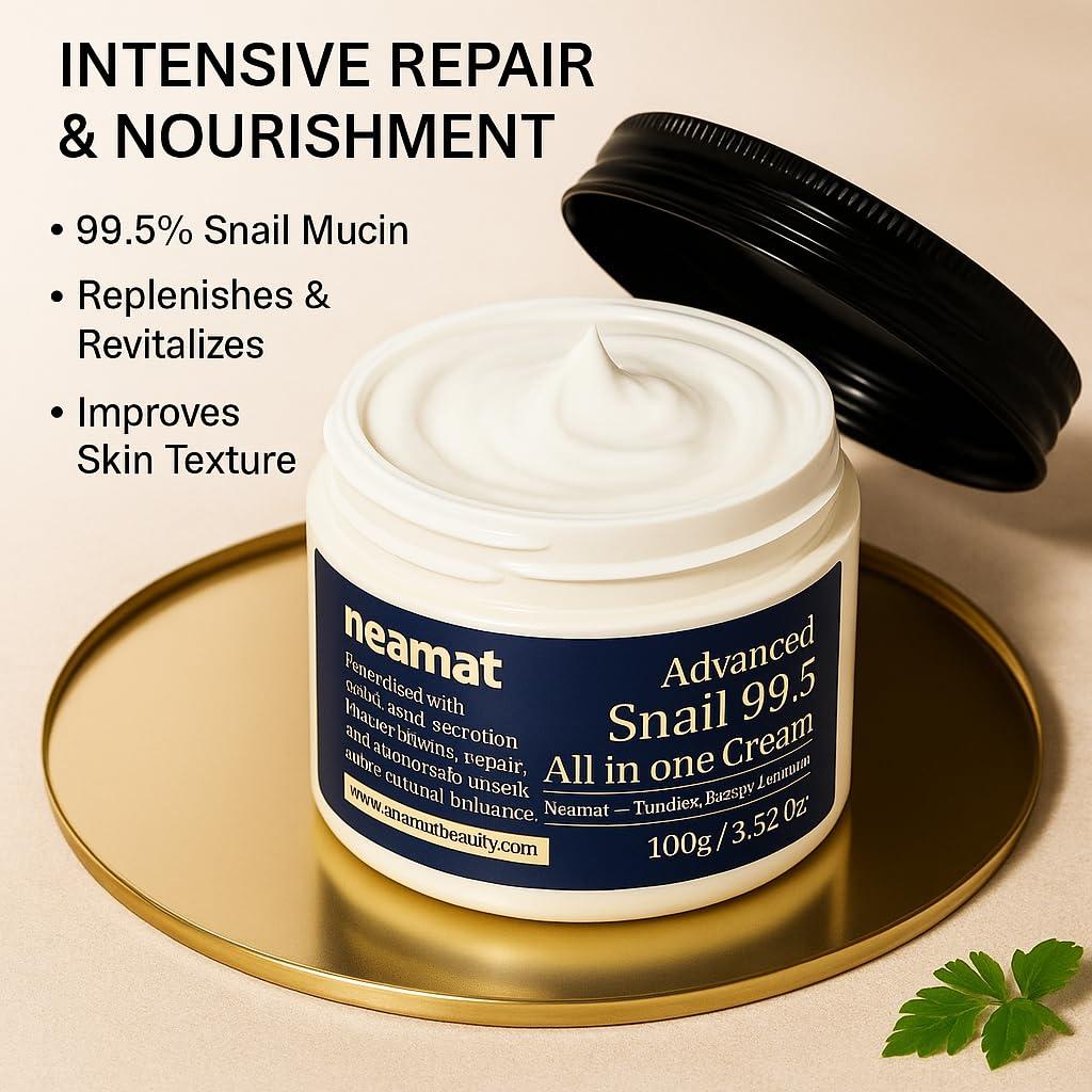 Hidratante Facial Neamat 99.5% Mucina de Caracol 99 g