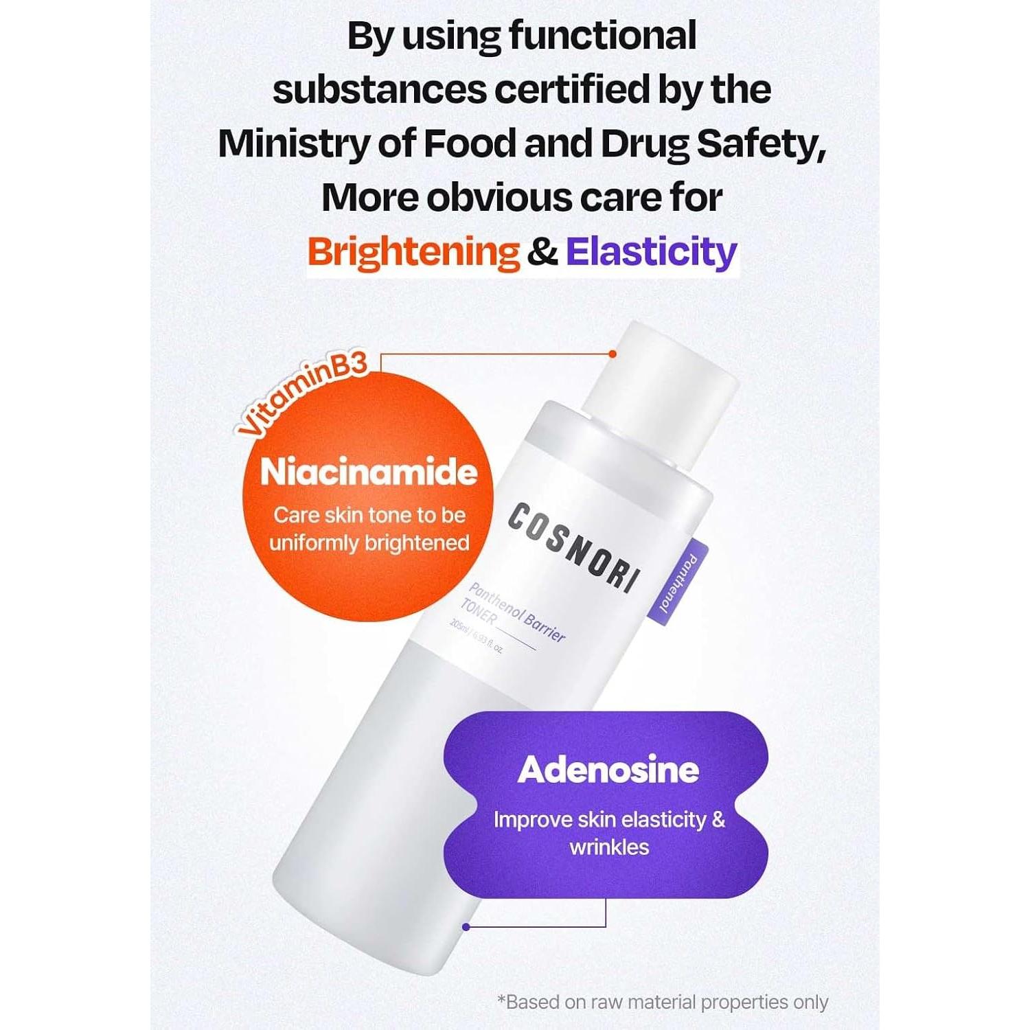 Tónico Vegano COSNORI con Pantenol y Ciruela Kakadu 204 ml