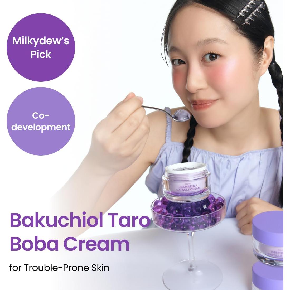 Crema en Cápsula Vegana Milkydew con Bakuchiol y Niacinamida 5%