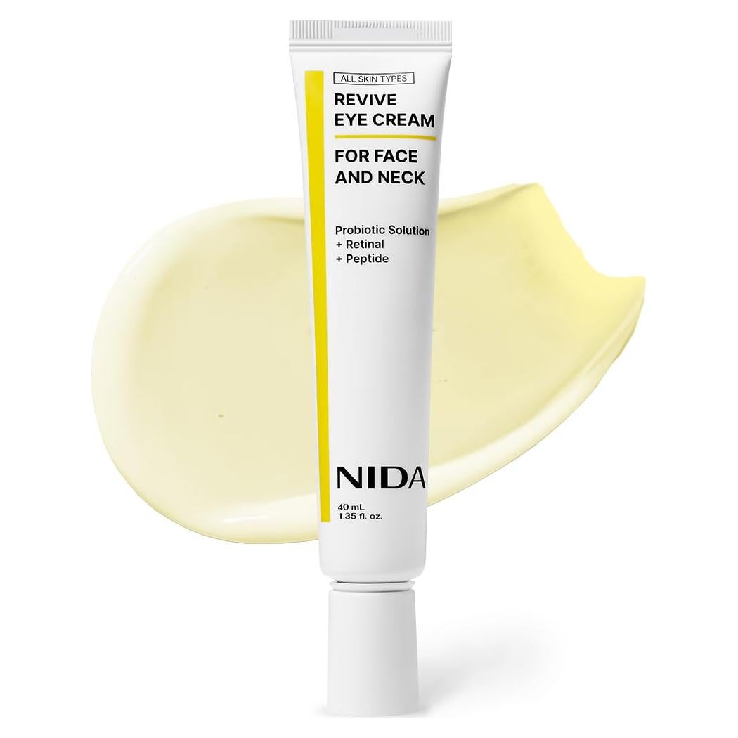 NIDA Crema Revitalizante para Ojos 40ml | Probioticos, Retinal, Péptidos