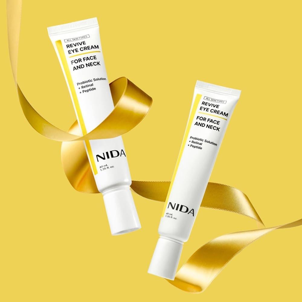 NIDA Crema Revitalizante para Ojos 40ml | Probioticos, Retinal, Péptidos