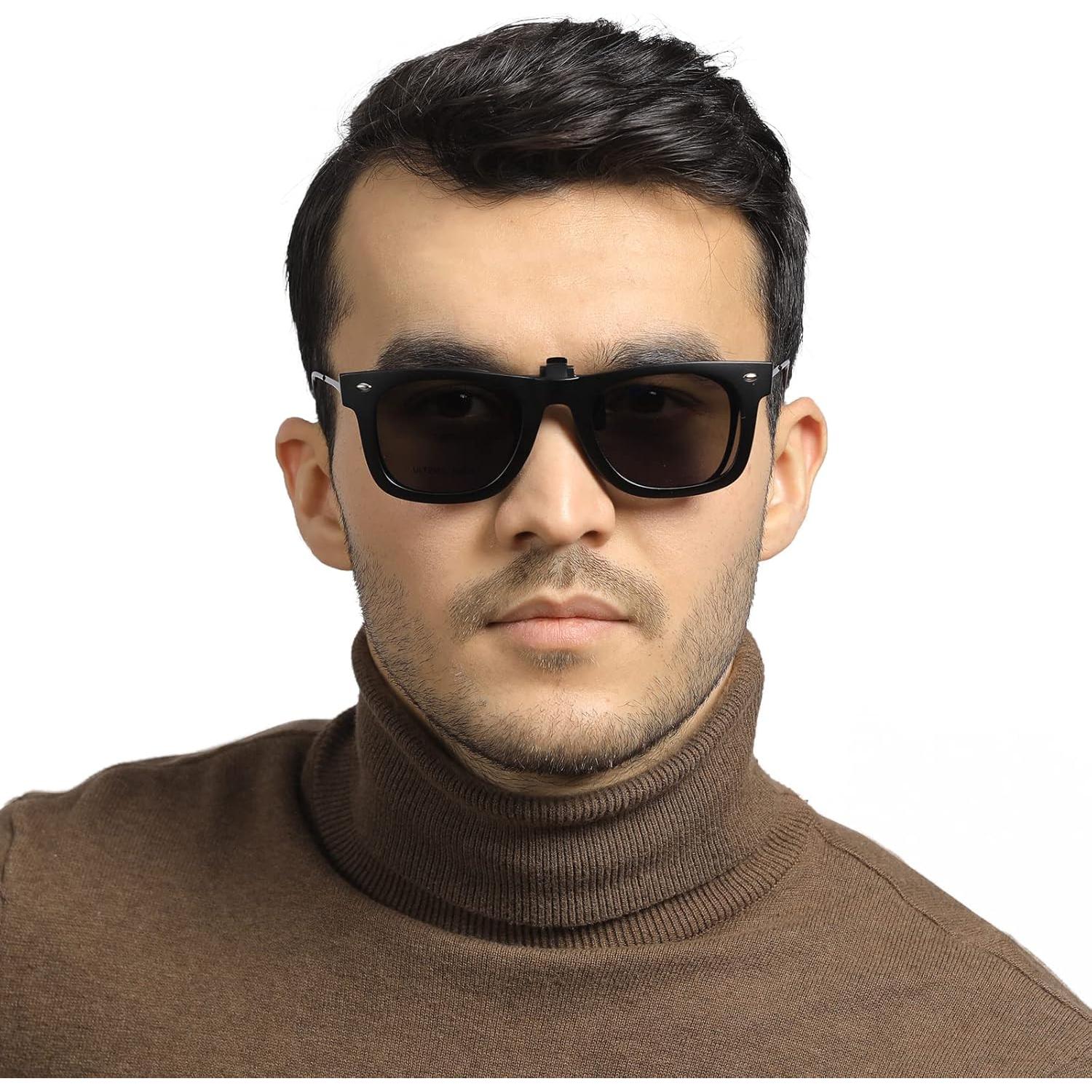 Gafas de Sol Polarizadas Clip-on LUFF Unisex con Visión Nocturna