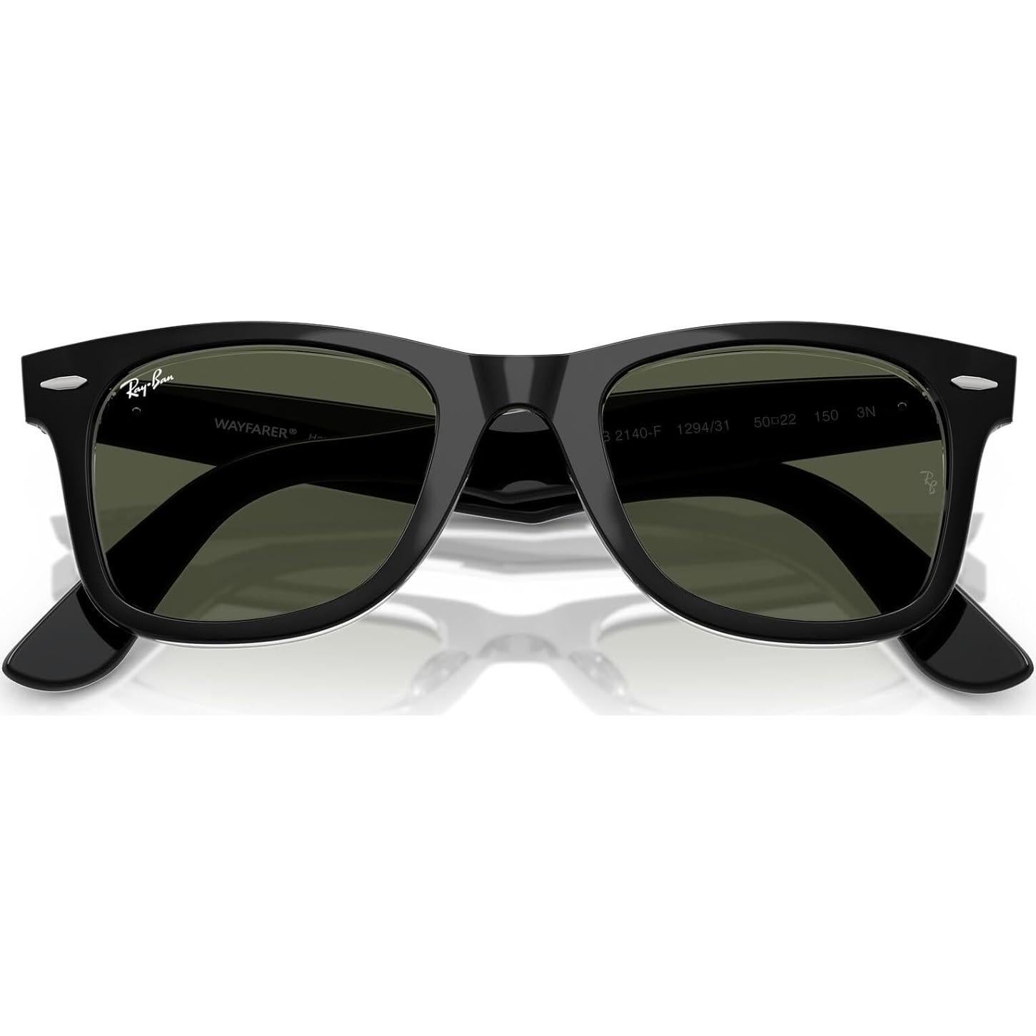 Gafas de Sol Ray-Ban RB2140F Wayfarer Low Bridge Fit 52mm
