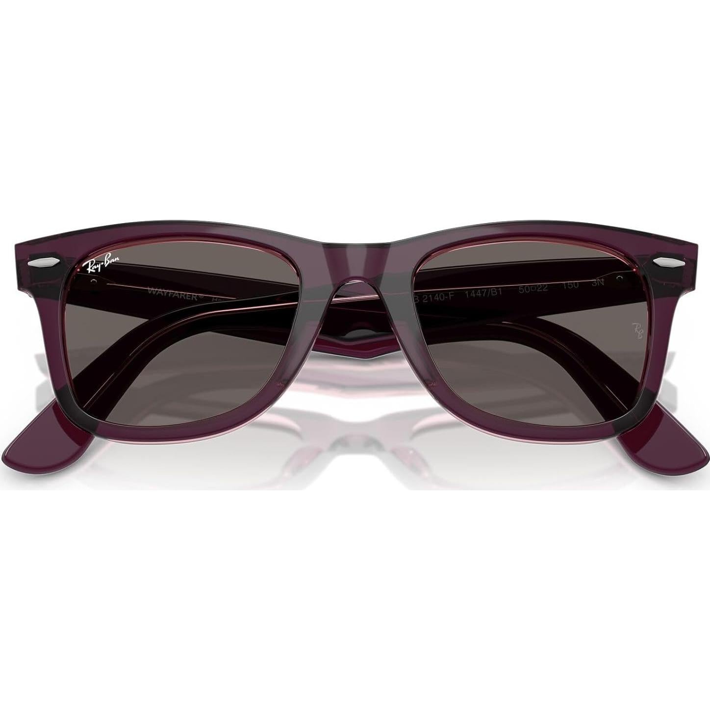 Gafas de Sol Ray-Ban RB2140F Wayfarer Violeta Rosa 52mm