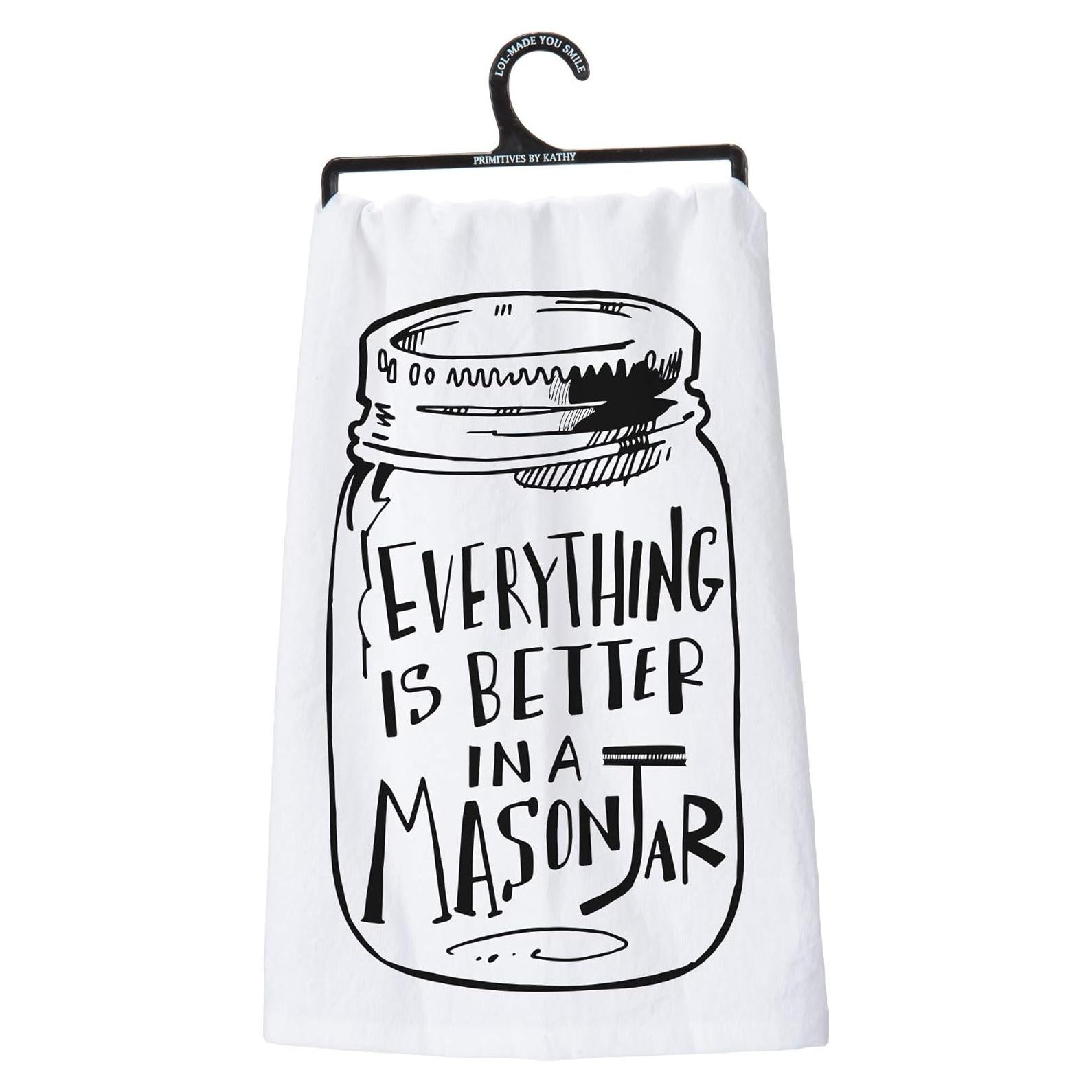 Toalla de Cocina Primitives by Kathy LOL Te Hizo Sonreír 71 cm