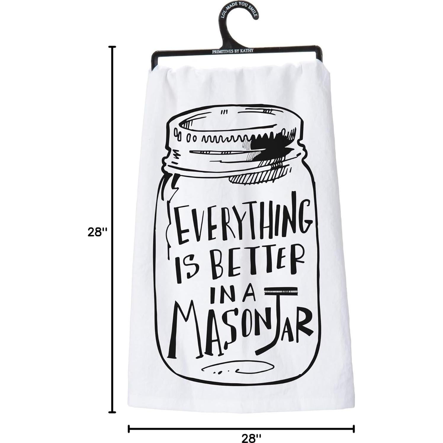 Toalla de Cocina Primitives by Kathy LOL Te Hizo Sonreír 71 cm