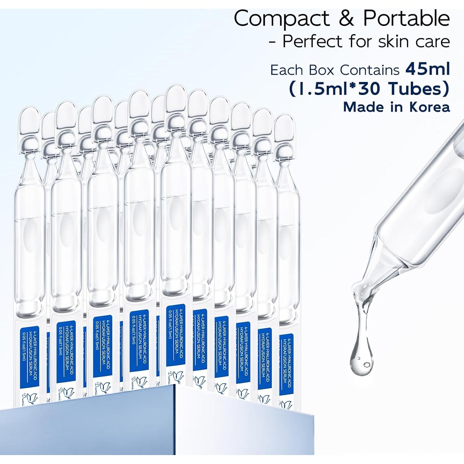 Suero Hidratante Antienvejecimiento Dumie 3% Ácido Hialurónico 30x1.5ml