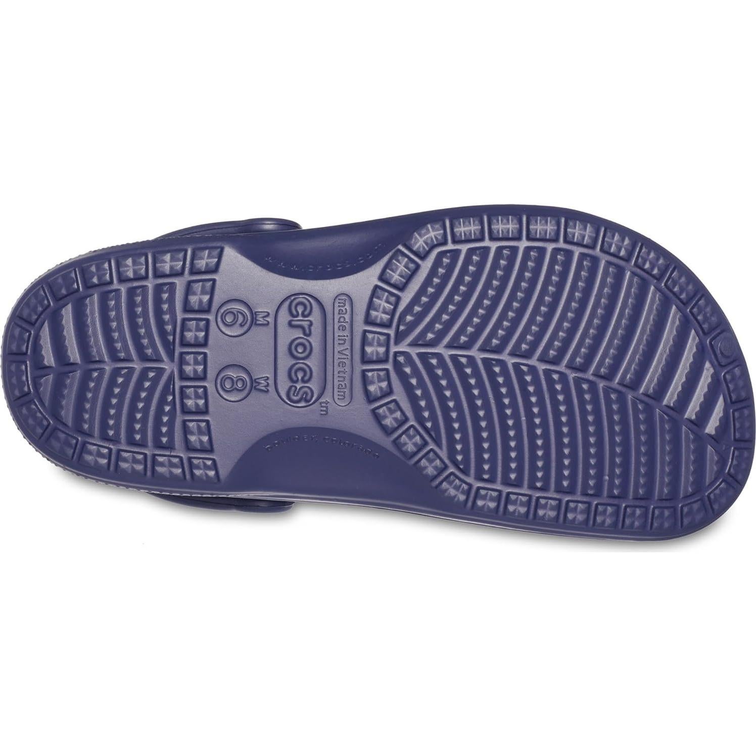 Zuecos Crocs Unisex Ralen Forrados Nautical Navy 31x19cm