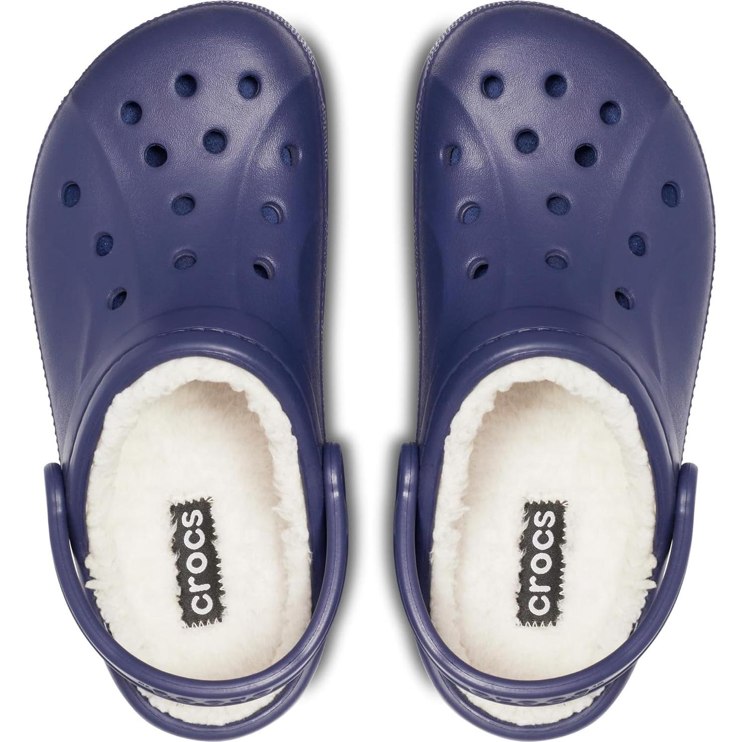 Zuecos Crocs Unisex Ralen Forrados Nautical Navy 31x19cm