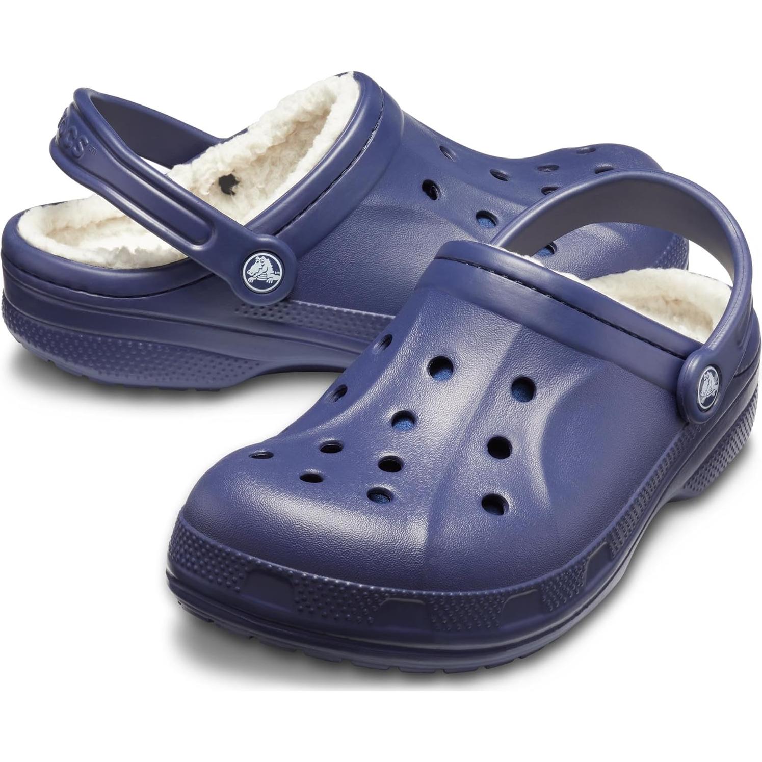 Zuecos Crocs Unisex Ralen Forrados Nautical Navy 31x19cm