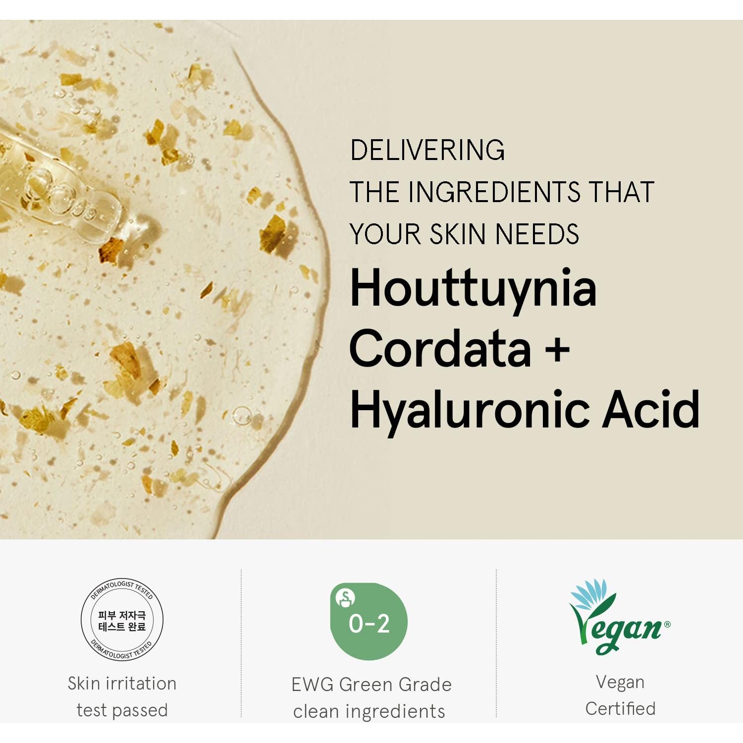 Suero Facial SUFICIENTE Houttuynia Cordata 80 ml Hidratante Vegano