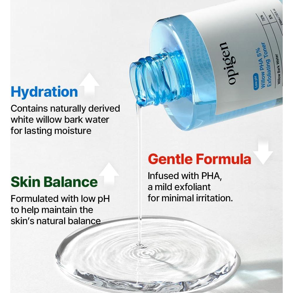 Tónico Exfoliante Low pH 210 ml Corea Cosmedical Center