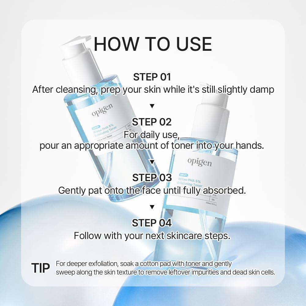 Tónico Exfoliante Low pH 210 ml Corea Cosmedical Center