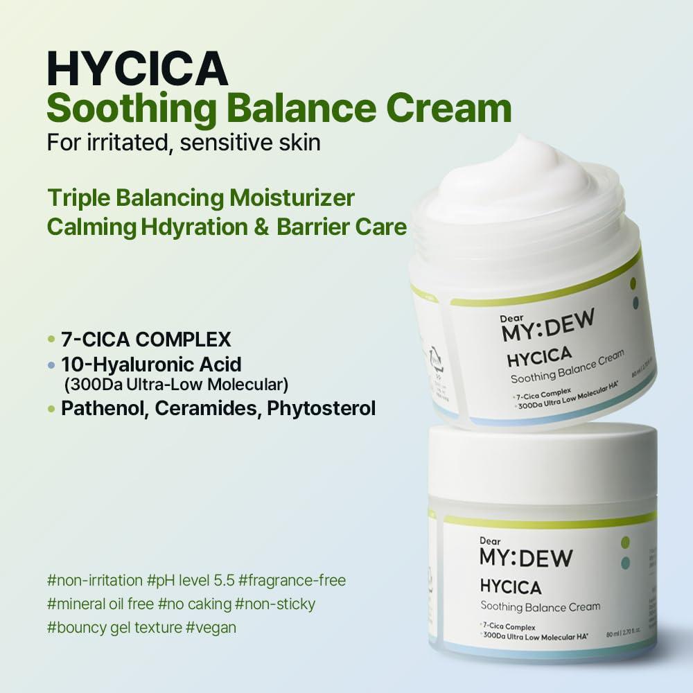 Crema Hidratante Equilibrante HYCICA 79.83 ml Piel Sensible