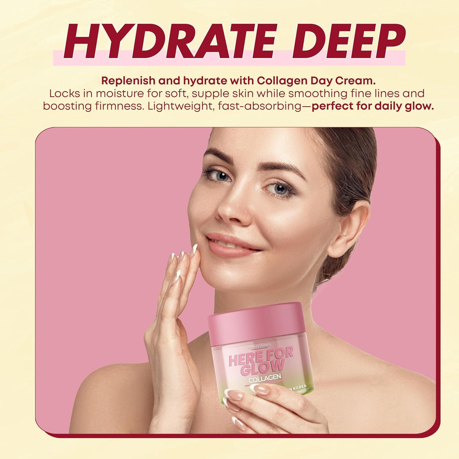 Crema Nocturna de Colágeno Klar & Co - Hidratante Vegana 199g