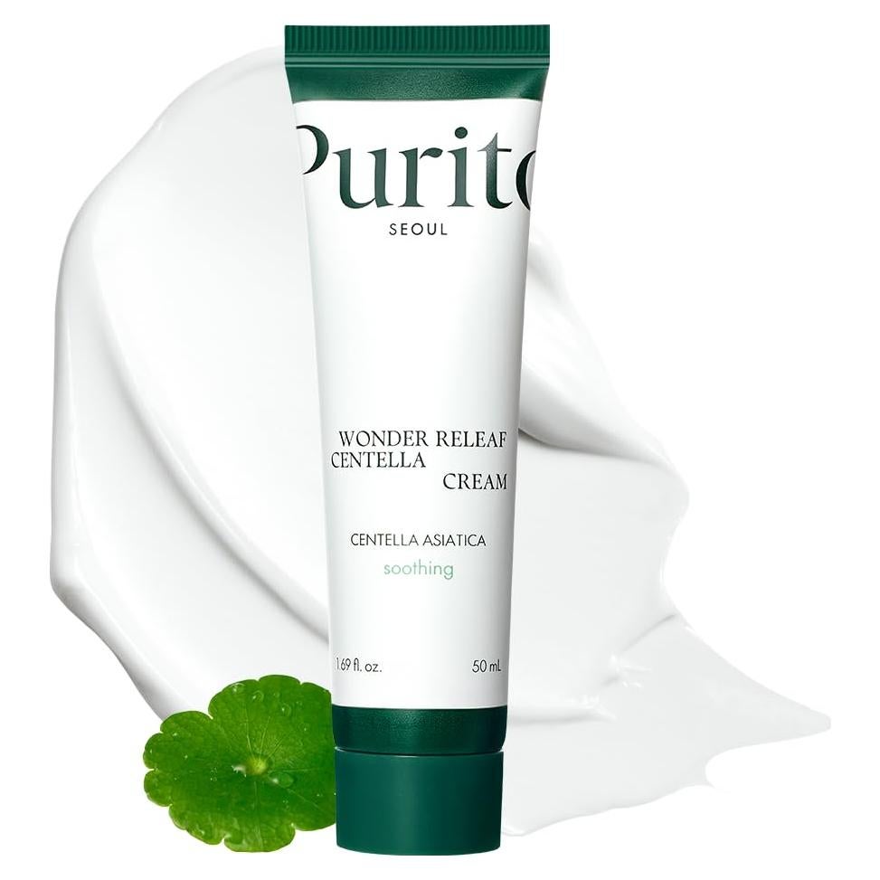 Crema Facial Centella PURITO 50ml - Calmante para Todos los Tipos de Piel