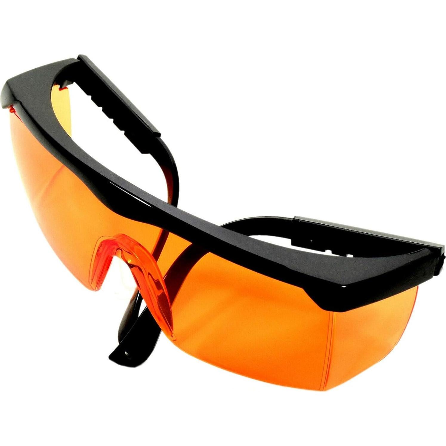 Gafas de Seguridad HQRP con Lentes Naranjas UV 99.9%