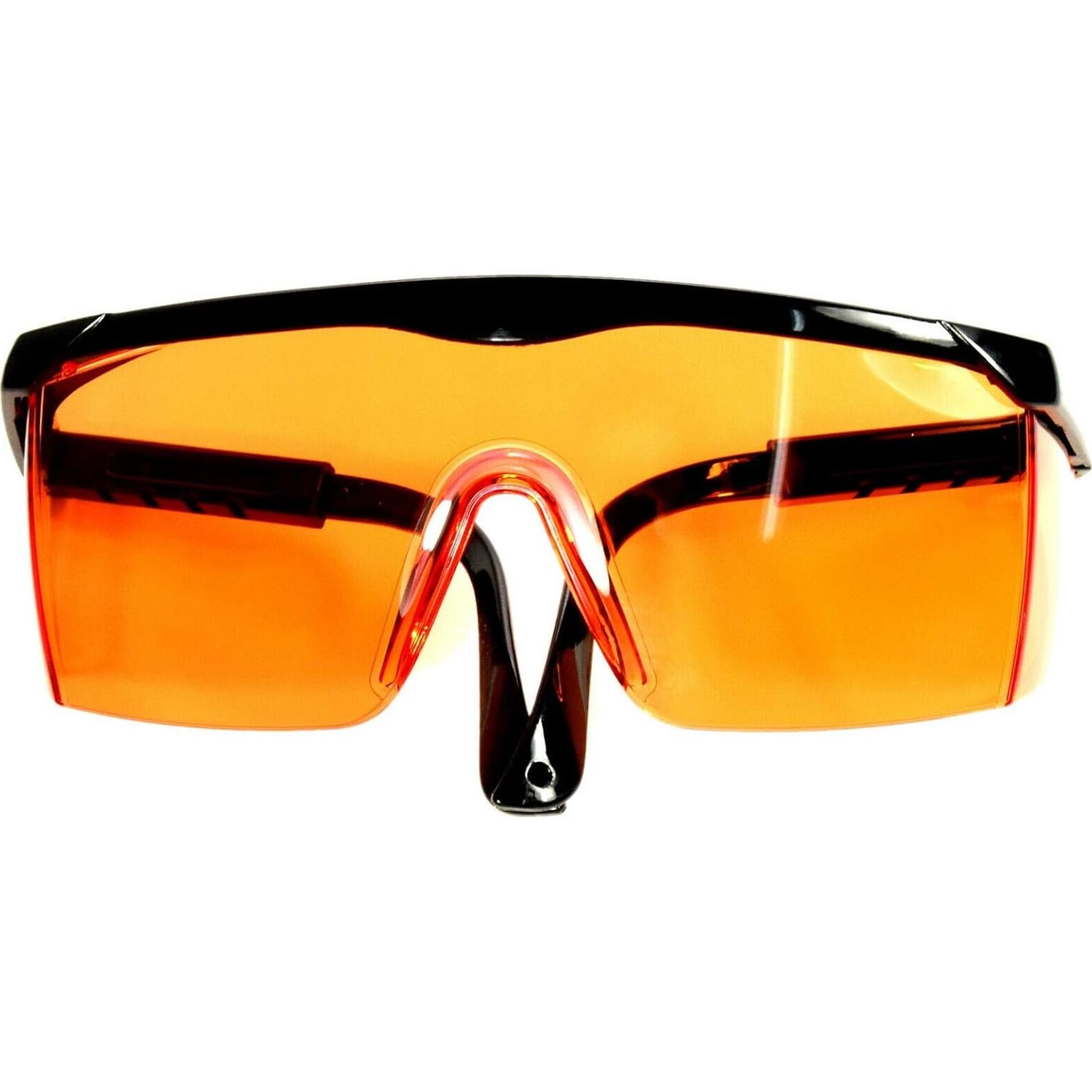 Gafas de Seguridad HQRP con Lentes Naranjas UV 99.9%