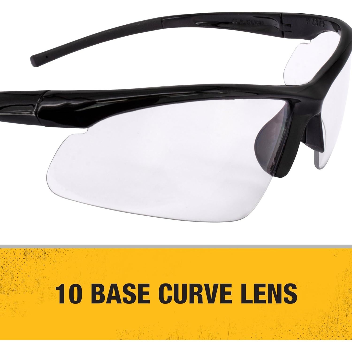 Gafas de Seguridad Dewalt DPG51-1C Lentes Curvados Claros