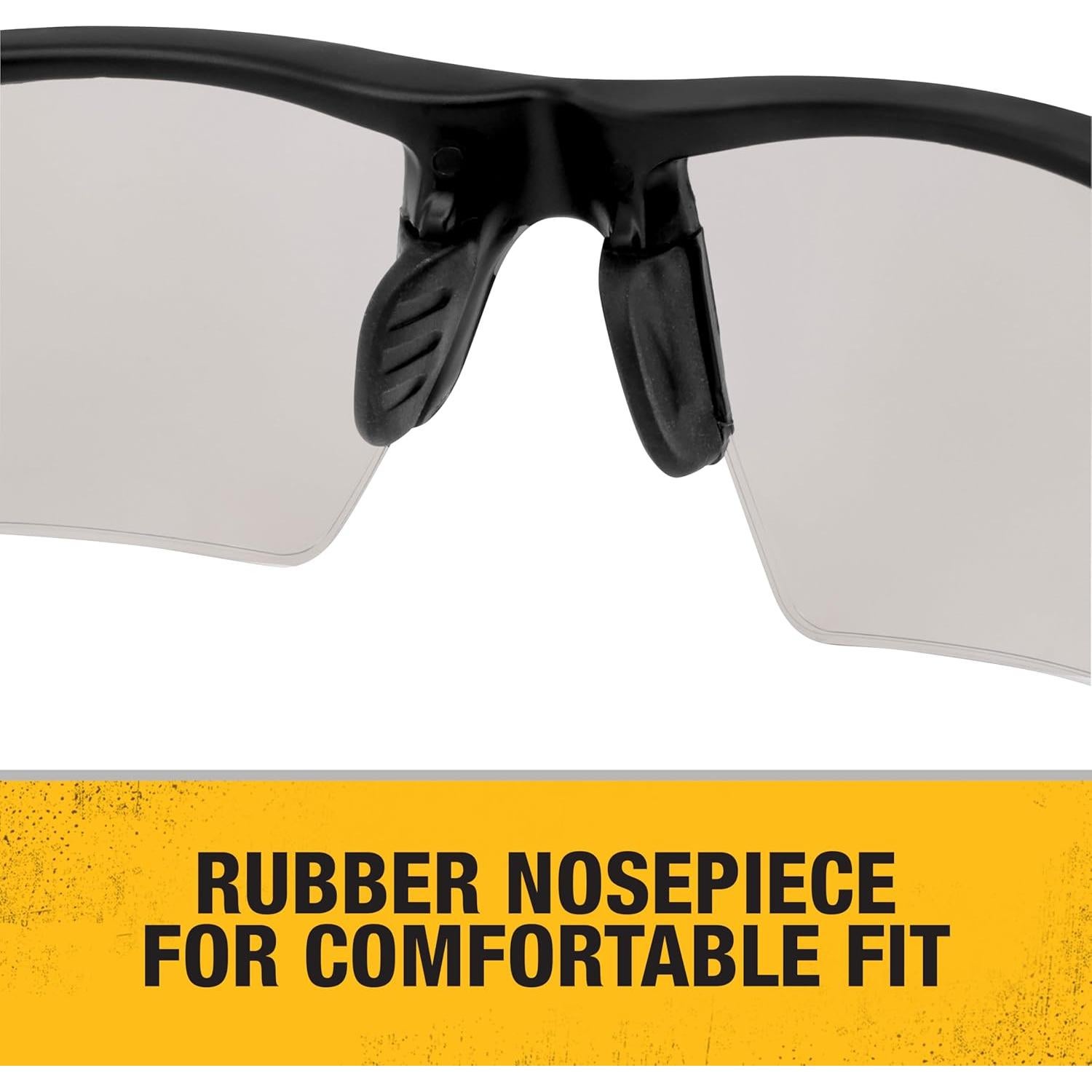 Gafas de Seguridad DEWALT DPG100-9D - Marco Negro - Lentes UV