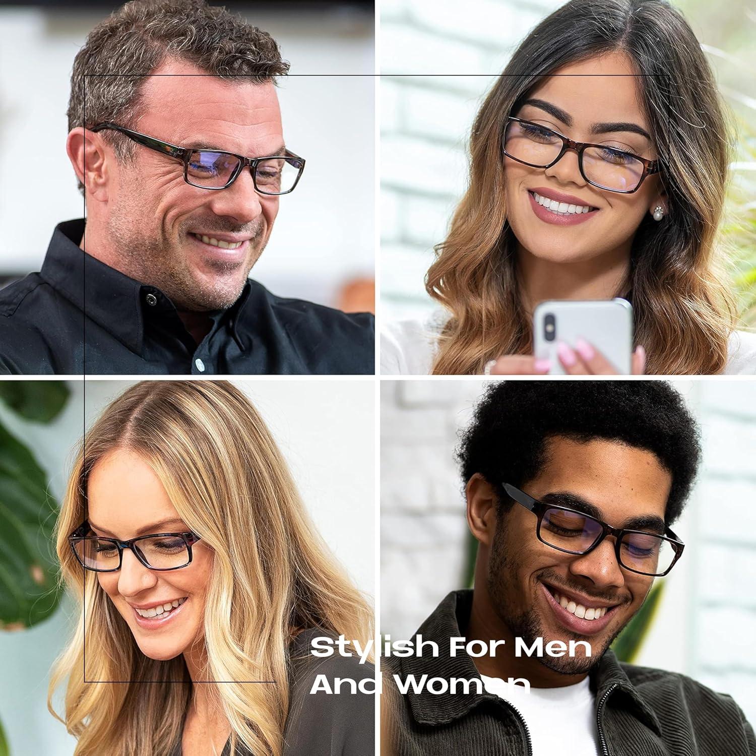 Gafas de Bloqueo de Luz Azul Readerest - Lentes Antirreflejo Unisex