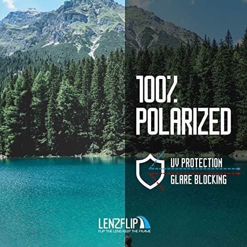 Lentes de Reemplazo Polarizados LenzFlip para Oakley Flak Jacket