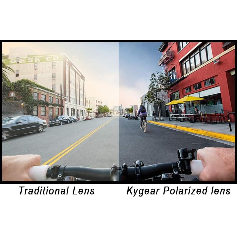 Lentes de Reemplazo Polarizadas Kygear para Gafas Oakley Valve