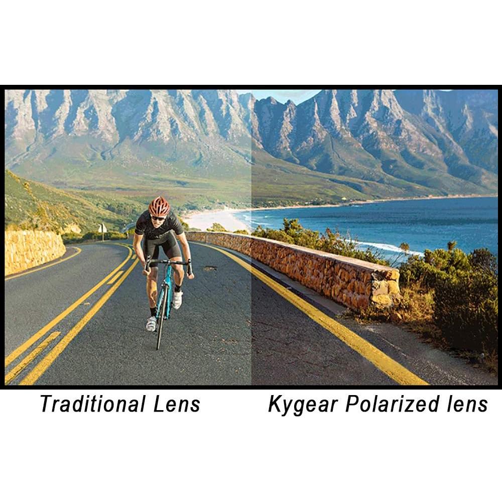 Lentes de Reemplazo Polarizadas Kygear para Gafas Oakley Valve