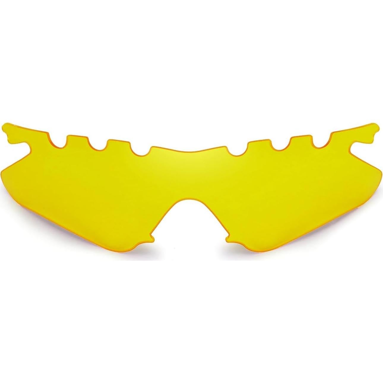 Lentes de Reemplazo Amarillos No Polarizados para Gafas Oakley M Frame