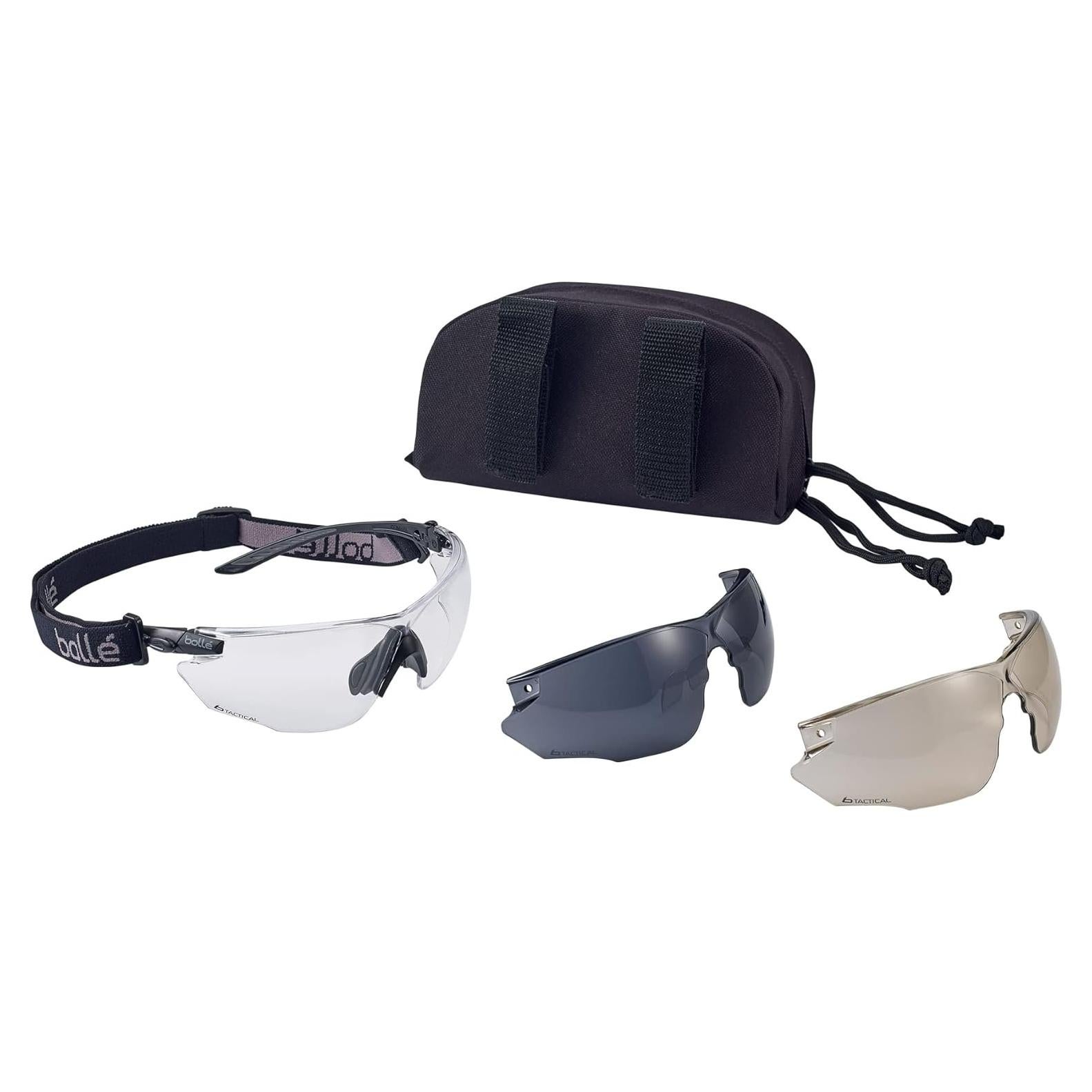Gafas Balísticas Bolle Tactical Combat Kit - Lentes Intercambiables