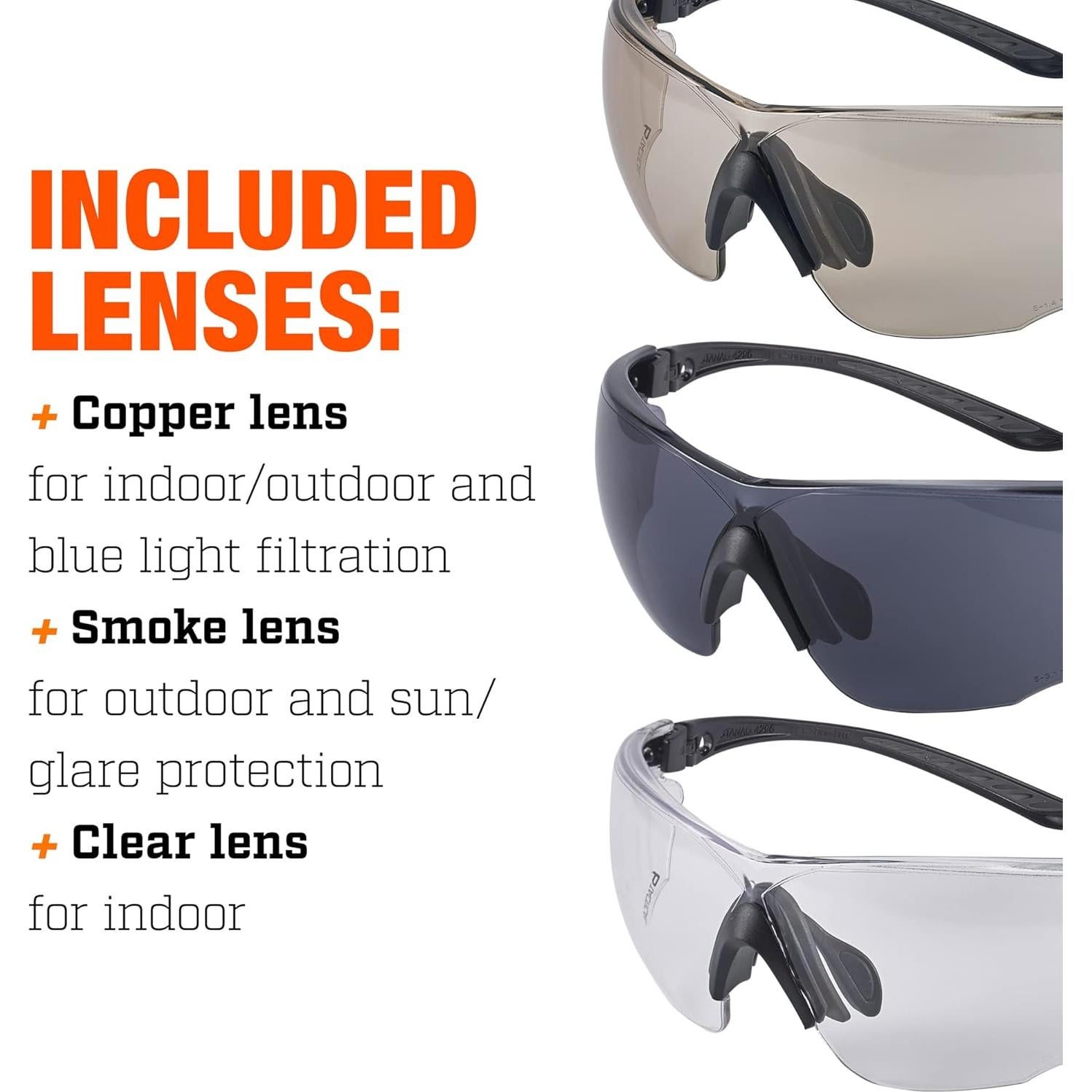 Gafas Balísticas Bolle Tactical Combat Kit - Lentes Intercambiables