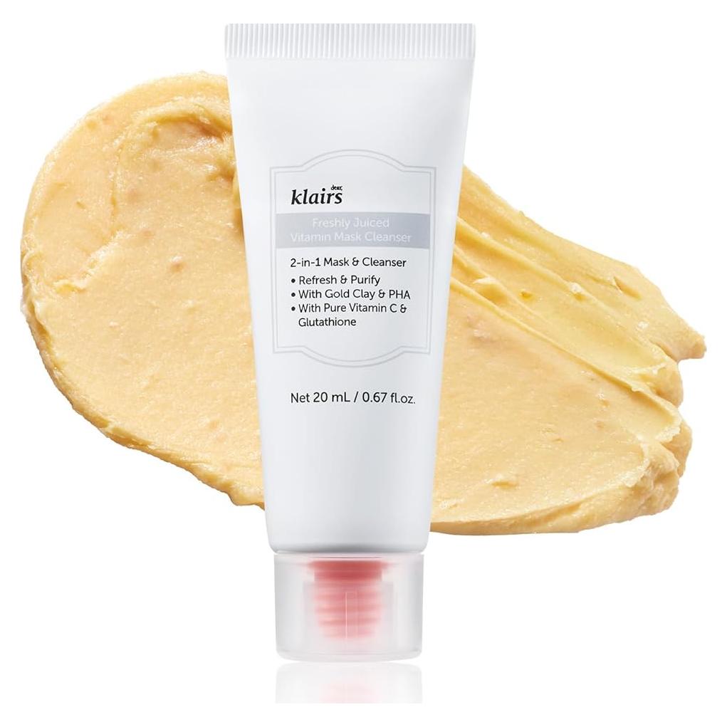 Mascarilla Limpiadora de Arcilla DearKlairs 19.9 ml Piel Radiante