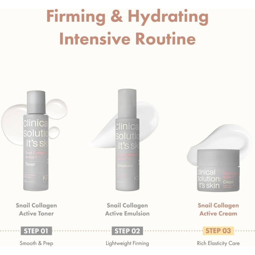 Crema Facial Hidratante It'S SKIN con Colágeno y Mucina 49.6 ml